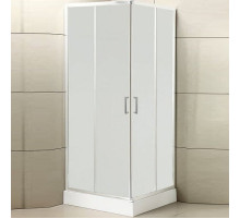 Душевой уголок BelBagno Uno 90х90 UNO-195-A-2-90-P-Cr профиль Хром стекло рифленое