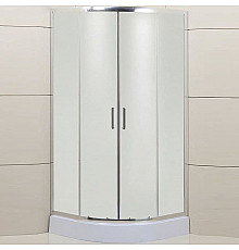 Душевой уголок BelBagno Uno 90х90 UNO-195-R-2-90-P-Cr профиль Хром стекло рифленое