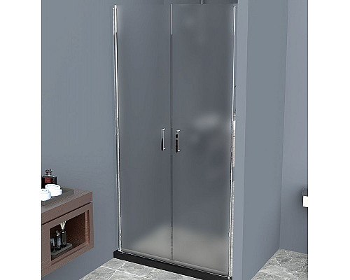 Santeh-Crystal.ru: Душевая дверь BelBagno Uno 100 UNO-B-2-100-P-Cr профиль Хром стекло рифленое Купить Душевая дверь BelBagno Uno 100 UNO-B-2-100-P-Cr профиль Хром стекло рифленое в магазине сантехники Santeh-Crystal.ru