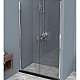 Купить Душевая дверь BelBagno Uno 120 UNO-B-2-120-C-Cr профиль Хром стекло прозрачное в магазине сантехники Santeh-Crystal.ru