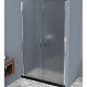 Приобрести Душевая дверь BelBagno Uno 120 UNO-B-2-120-P-Cr профиль Хром стекло рифленое в магазине сантехники Santeh-Crystal.ru