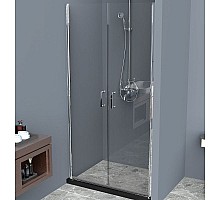 Душевая дверь BelBagno Uno 80 UNO-B-2-80-C-Cr профиль Хром стекло прозрачное