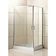 Купить Душевой уголок BelBagno Uno 120х90 UNO-195-AH-2-120/90-P-Cr профиль Хром стекло рифленое в магазине сантехники Santeh-Crystal.ru