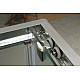 Купить Душевой уголок BelBagno Uno 120х90 UNO-195-AH-2-120/90-P-Cr профиль Хром стекло рифленое в магазине сантехники Santeh-Crystal.ru