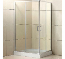 Душевой уголок BelBagno Uno 90х70 UNO-195-AH-2-90/70-C-Cr профиль Хром стекло прозрачное