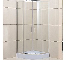 Душевой уголок BelBagno Uno 95х95 UNO-195-R-2-95-C-Cr профиль Хром стекло прозрачное