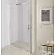 Приобрести Душевая дверь BelBagno Uno 150 UNO-195-BF-1-150-C-Cr профиль Хром стекло прозрачное в магазине сантехники Santeh-Crystal.ru
