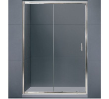 Душевая дверь BelBagno Uno 130 UNO-BF-1-130-C-Cr профиль Хром стекло прозрачное