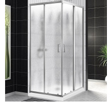 Душевой уголок BelBagno Uno 90х90 UNO-195-A-2-90-CH-CR профиль Хром стекло шиншилла