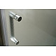 Купить Душевая дверь BelBagno Uno 120 UNO-195-BF-1-120-CH-CR профиль Хром стекло шиншилла в магазине сантехники Santeh-Crystal.ru