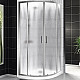 Приобрести Душевой уголок BelBagno Uno 100х100 UNO-195-R-2-100-CH-CR профиль Хром стекло шиншилла в магазине сантехники Santeh-Crystal.ru