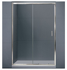 Душевая дверь BelBagno Uno 120 UNO-BF-1-120-C-Cr профиль Хром стекло прозрачное