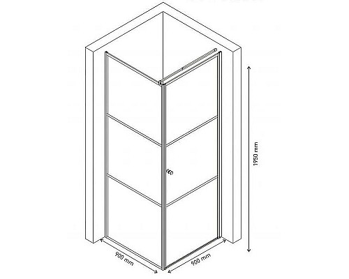 Santeh-Crystal.ru: Душевой уголок Berges Dark 90х90 061020R профиль Черный матовый стекло прозрачное Приобрести Душевой уголок Berges Dark 90х90 061020R профиль Черный матовый стекло прозрачное в магазине сантехники Santeh-Crystal.ru