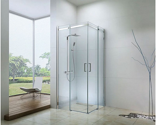 Santeh-Crystal.ru: Душевой уголок Berges Melita 80х80 061023 профиль Хром стекло прозрачное Заказать Душевой уголок Berges Melita 80х80 061023 профиль Хром стекло прозрачное в магазине сантехники Santeh-Crystal.ru