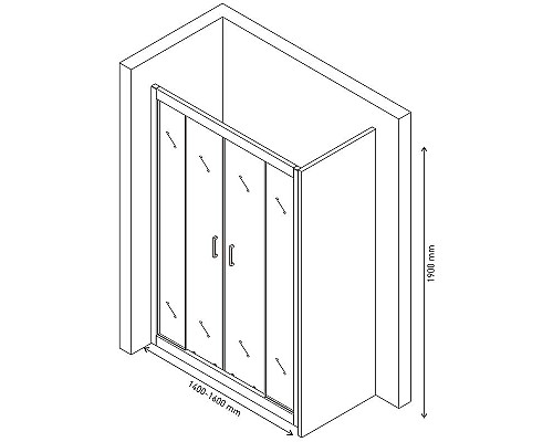 Santeh-Crystal.ru: Душевая дверь Berges Porta 140-160 063102 профиль Хром сильвер стекло прозрачное Приобрести Душевая дверь Berges Porta 140-160 063102 профиль Хром сильвер стекло прозрачное в магазине сантехники Santeh-Crystal.ru