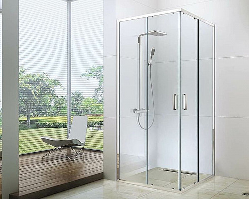 Santeh-Crystal.ru: Душевой уголок Berges Solo S 100х100 061121 профиль Хром сильвер стекло прозрачное Заказать Душевой уголок Berges Solo S 100х100 061121 профиль Хром сильвер стекло прозрачное в магазине сантехники Santeh-Crystal.ru