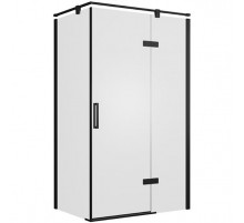 Душевой уголок Bravat Black Line 80x120 BS120.3113AB профиль Черный стекло прозрачное