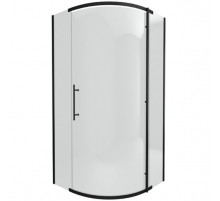 Душевой уголок Bravat Black Line 90x90 BS090.1110A профиль Черный стекло прозрачное