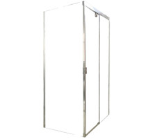 Душевой уголок Cerutti SPA 120x80 Marbella 120-L 7911 профиль Хром стекло прозрачное