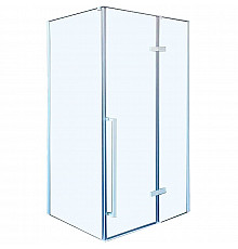 Душевой уголок Cerutti SPA 120х90 C1AW профиль Белый стекло прозрачное