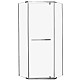 Заказать Душевой уголок Cerutti SPA Chika ZP101T 100x100 профиль Хром стекло прозрачное в магазине сантехники Santeh-Crystal.ru