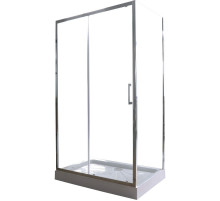 Душевой уголок Cerutti SPA Gloria 120x80 профиль Хром стекло прозрачное