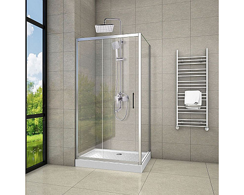 Santeh-Crystal.ru: Душевой уголок Cerutti SPA Gloria 120x80 профиль Хром стекло прозрачное Заказать Душевой уголок Cerutti SPA Gloria 120x80 профиль Хром стекло прозрачное в магазине сантехники Santeh-Crystal.ru