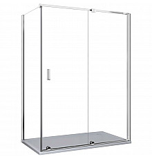 Душевой уголок Cerutti SPA Premiata-8 120x90 профиль Хром стекло прозрачное