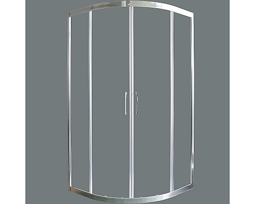Приобрести Душевой уголок Cerutti SPA Viva 100х100 7706 профиль Хром стекло прозрачное в магазине сантехники Santeh-Crystal.ru