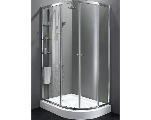 Заказать Душевой уголок Cezares Anima 120x90 ANIMA-W-RH-2-120/90-C-Cr-L профиль Хром стекло прозрачное в магазине сантехники Santeh-Crystal.ru