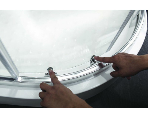 Приобрести Душевой уголок Cezares Anima 120x100 R ANIMA-W-RH-2-120/100-C-Cr-R профиль Хром стекло прозрачное в магазине сантехники Santeh-Crystal.ru