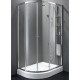 Приобрести Душевой уголок Cezares Anima 120x100 R ANIMA-W-RH-2-120/100-C-Cr-R профиль Хром стекло прозрачное в магазине сантехники Santeh-Crystal.ru