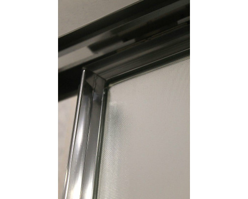 Приобрести Душевой уголок Cezares Anima 120x100 L ANIMA-W-RH-2-120/100-P-Cr-L профиль Хром стекло рифленое в магазине сантехники Santeh-Crystal.ru