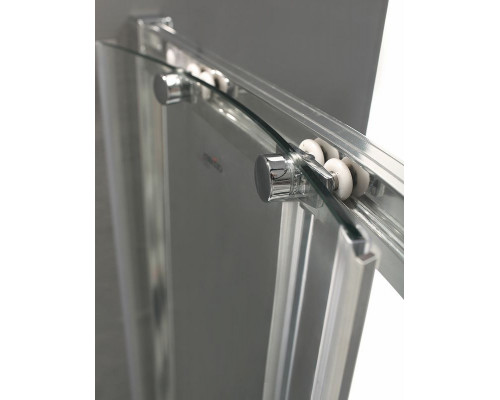 Приобрести Душевой уголок Cezares Anima 120x100 L ANIMA-W-RH-2-120/100-P-Cr-L профиль Хром стекло рифленое в магазине сантехники Santeh-Crystal.ru