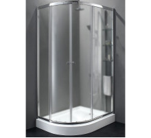 Душевой уголок Cezares Anima 120x100 R ANIMA-W-RH-2-120/100-P-Cr-R профиль Хром стекло рифленое