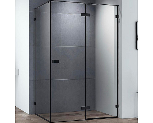 Santeh-Crystal.ru: Душевой уголок Cezares Bellagio 100x80 BELLAGIO-AH-1-100/80-C-NERO профиль Черный матовый стекло прозрачное Заказать Душевой уголок Cezares Bellagio 100x80 BELLAGIO-AH-1-100/80-C-NERO профиль Черный матовый стекло прозрачное в магазине сантехники Santeh-Crystal.ru