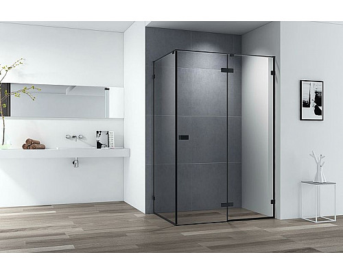 Santeh-Crystal.ru: Душевой уголок Cezares Bellagio 100x80 BELLAGIO-AH-1-100/80-C-NERO профиль Черный матовый стекло прозрачное Заказать Душевой уголок Cezares Bellagio 100x80 BELLAGIO-AH-1-100/80-C-NERO профиль Черный матовый стекло прозрачное в магазине сантехники Santeh-Crystal.ru