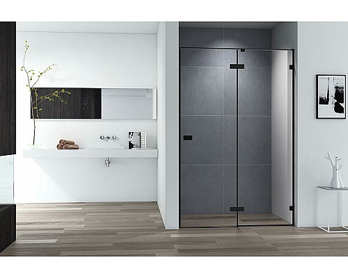Santeh-Crystal.ru: Душевая дверь Cezares Bellagio 140 BELLAGIO-B-12-140-C-NERO профиль Черный матовый стекло прозрачное Заказать Душевая дверь Cezares Bellagio 140 BELLAGIO-B-12-140-C-NERO профиль Черный матовый стекло прозрачное в магазине сантехники Santeh-Crystal.ru