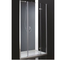 Душевая дверь Cezares Bergamo 205 R BERGAMO-W-B-13-90+60/60-C-Cr-R профиль Хром стекло прозрачное