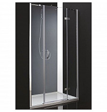 Душевая дверь Cezares Bergamo 205 R BERGAMO-W-B-13-90+60/60-C-Cr-R профиль Хром стекло прозрачное