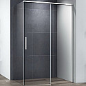 Душевой уголок Cezares Duet Soft-М 110x100 DUET SOFT-M-AH-1-110/100-C-Cr профиль Хром стекло прозрачное
