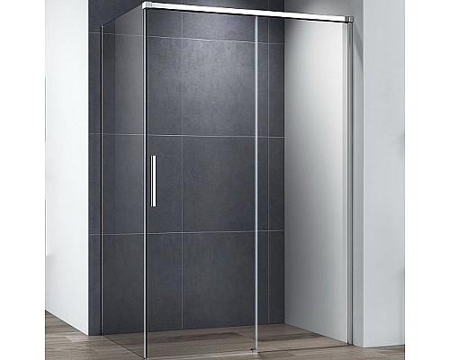 Заказать Душевой уголок Cezares Duet Soft-М 160x100 DUET SOFT-M-AH-1-160/100-C-Cr профиль Хром стекло прозрачное в магазине сантехники Santeh-Crystal.ru