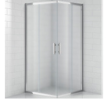 Душевой уголок Cezares Eco 90x90 ECO-O-A-2-90-P-Cr профиль Хром стекло рифленое