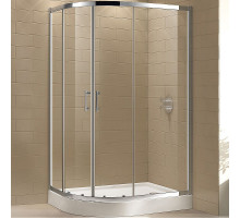 Душевой уголок Cezares Eco 120x90 ECO-O-RH-2-120/90-C-Cr профиль Хром стекло прозрачное