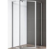 Душевой уголок Cezares Eco 90х90 ECO-O-P-1-90-C-Cr профиль Хром стекло прозрачное