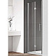 Купить Душевая дверь в нишу Cezares BS-12 100 профиль Хром стекло прозрачное в магазине сантехники Santeh-Crystal.ru