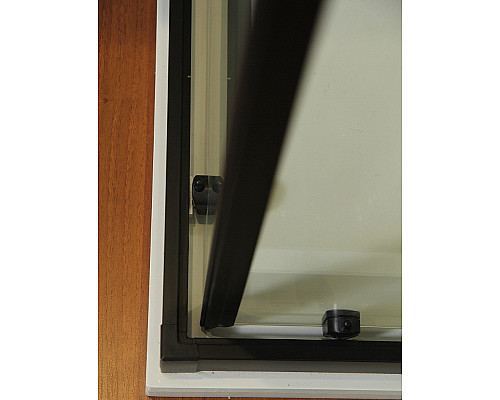 Душевой уголок Cezares Eco 90x90 ECO-O-A-2 профиль Черный стекло прозрачное