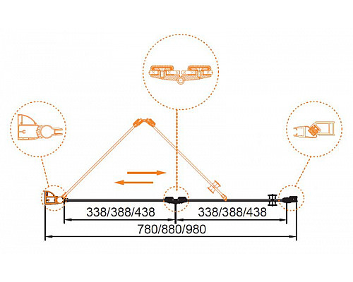 Santeh-Crystal.ru: Душевая дверь в нишу Cezares ELENA-W-BS-12-90-C-Cr профиль Хром стекло прозрачное Купить Душевая дверь в нишу Cezares ELENA-W-BS-12-90-C-Cr профиль Хром стекло прозрачное в магазине сантехники Santeh-Crystal.ru