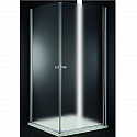 Душевой уголок Cezares Elena 80x80 ELENA-W-A-2-80-P-Cr профиль Хром стекло рифленое Душевой уголок Cezares Elena 80x80 ELENA-W-A-2-80-P-Cr профиль Хром стекло рифленое