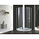 Купить Душевой уголок Cezares Elena 120x90 R ELENA-W-RH-1-120/90-C-Cr-R профиль Хром стекло прозрачное в магазине сантехники Santeh-Crystal.ru